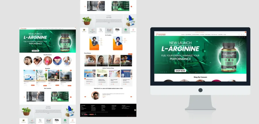 Jagat Pharma — Digital Marketing Activities for Pharmaceutical Company in India
