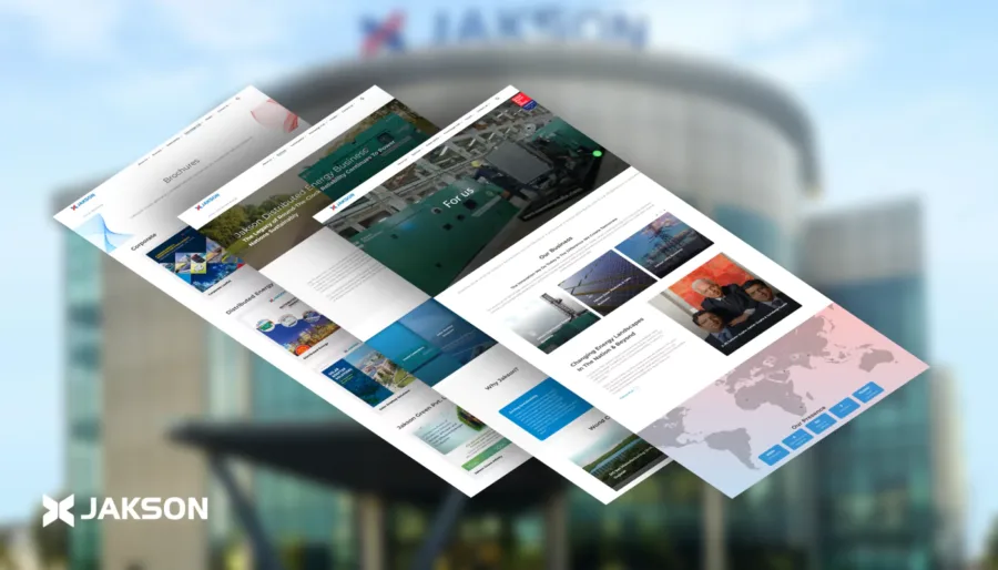 Jakson Group — Web Design & Digital Marketing Activities for Energy & Sustainable Solutions