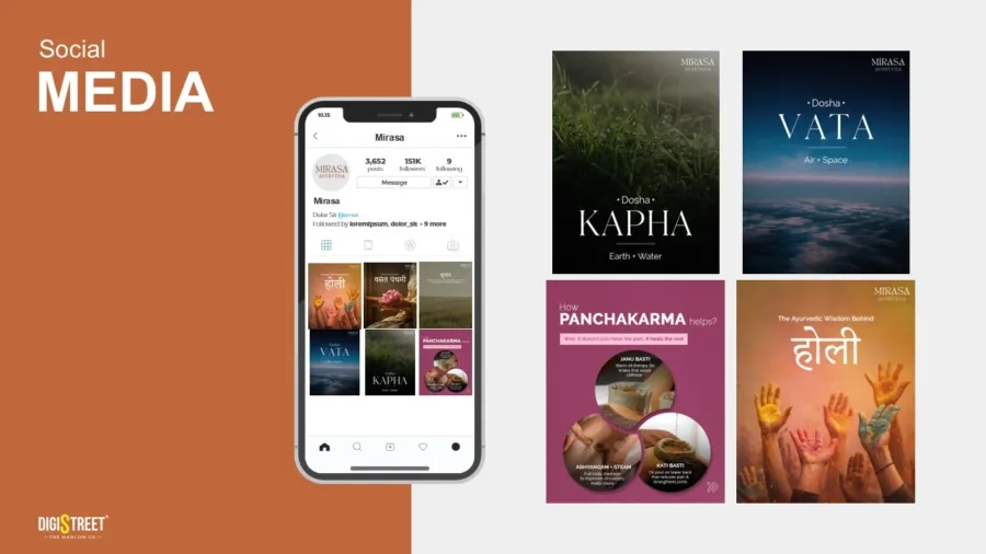 Mirasa — Social media creative showcase