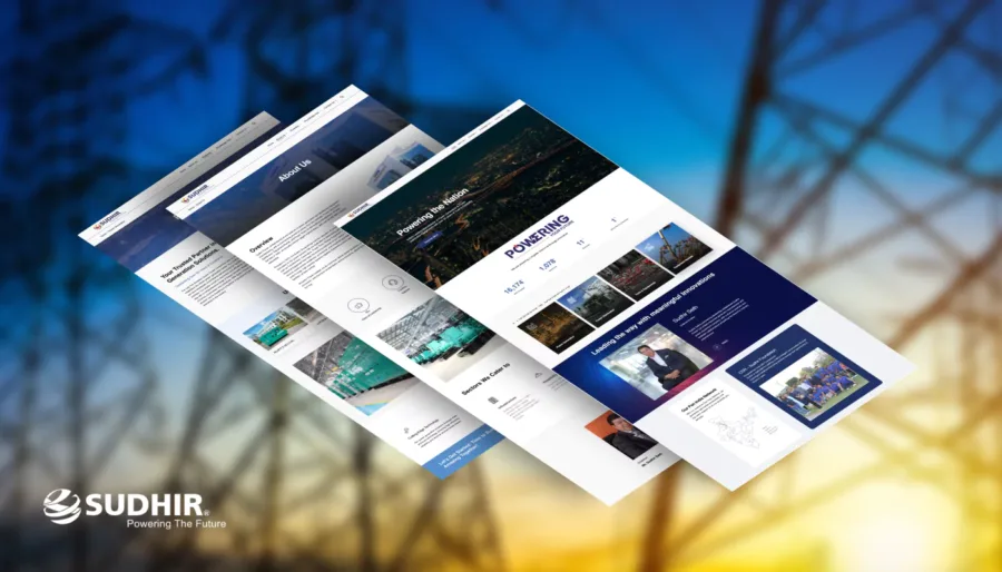 Sudhir Power — Digital Marketing Activities for Power Generation company in India