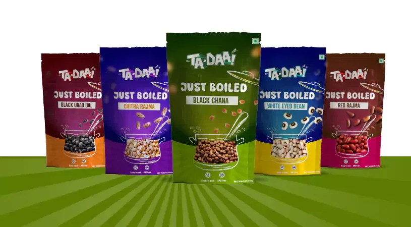 Tadaa packaged food ecommerce and digital marketing work