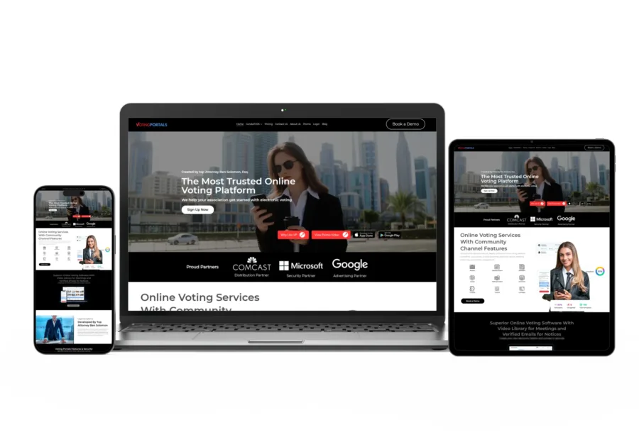 Voting Portals — Digital Marketing Activities for software development company