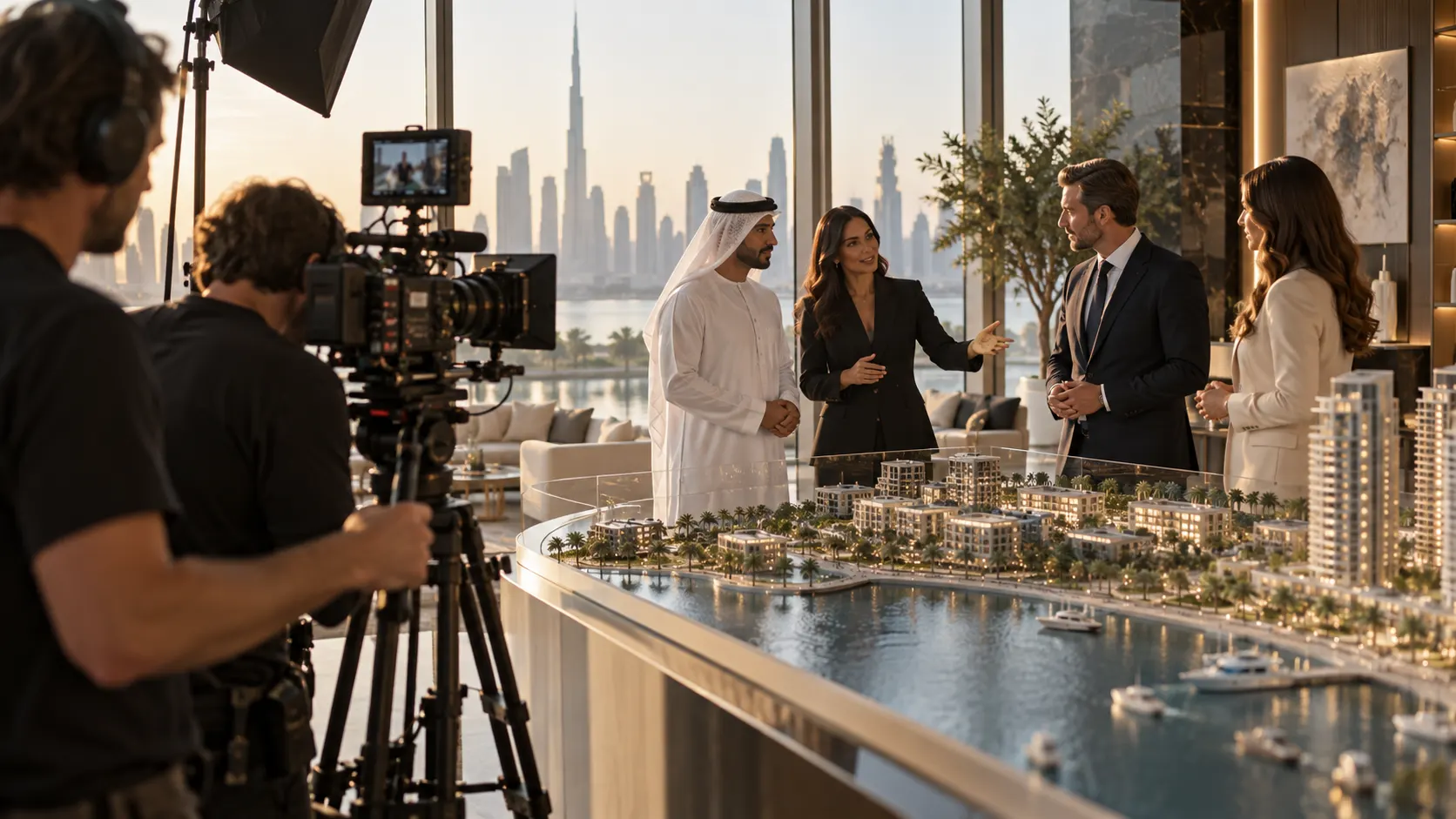 Corporate films for real estate developers in Dubai