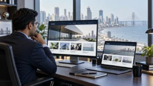 Corporate website redesign for financial services firms in Mumbai