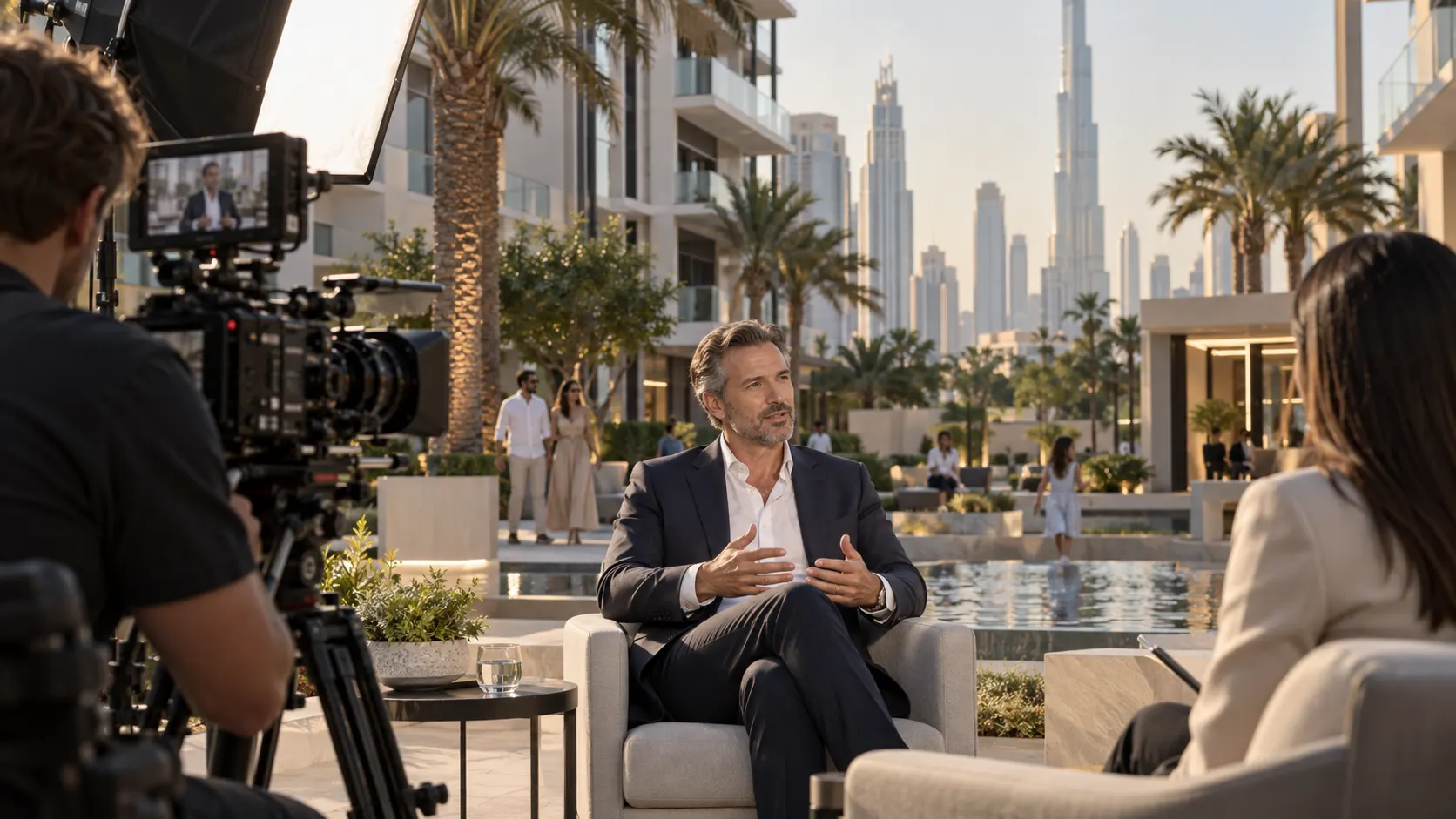 Developer brand film in Dubai showing real estate leadership and completed projects