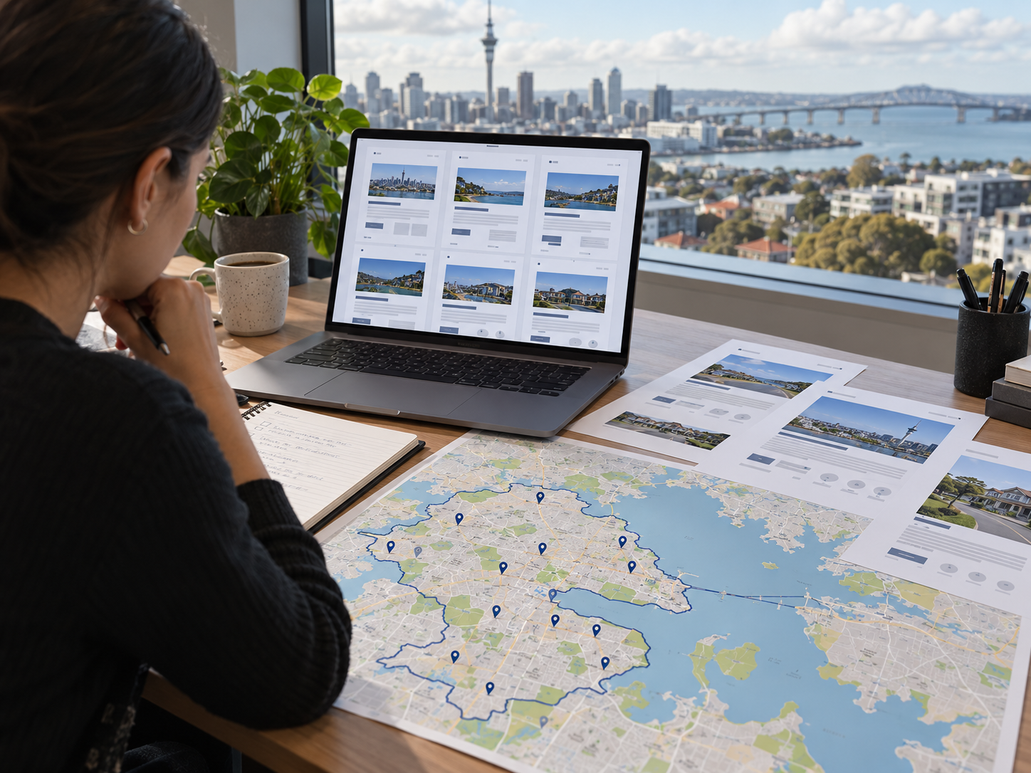 Auckland suburb SEO strategy using dedicated local service area pages