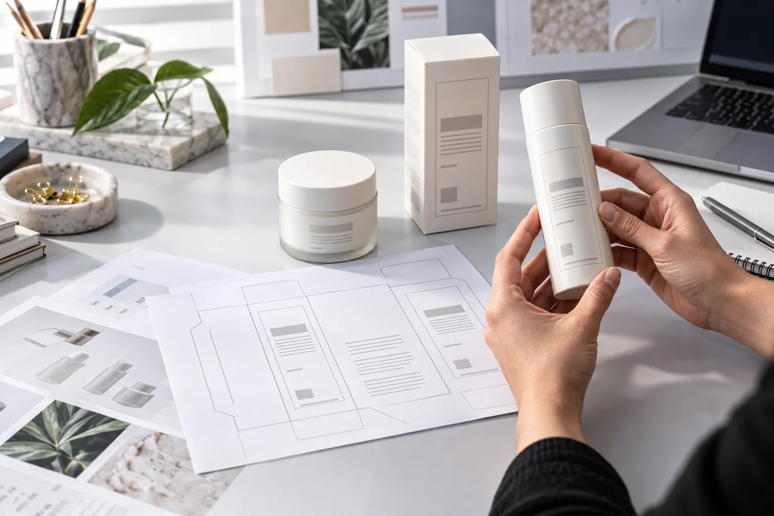 FDA cosmetic labeling review for beauty product packaging entering the US market