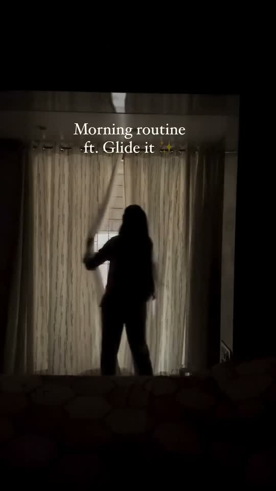 Glide It influencer marketing campaign video by DigiStreet Media - The morning pour
