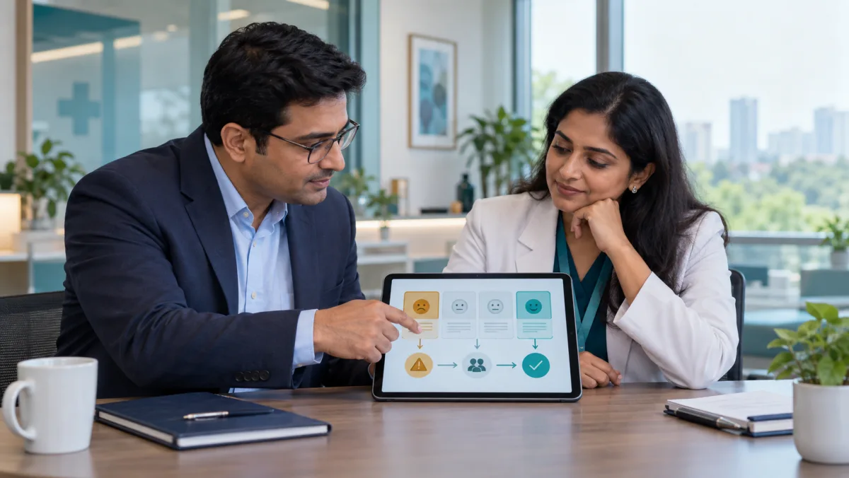 Negative review response strategy for hospitals and healthcare organizations