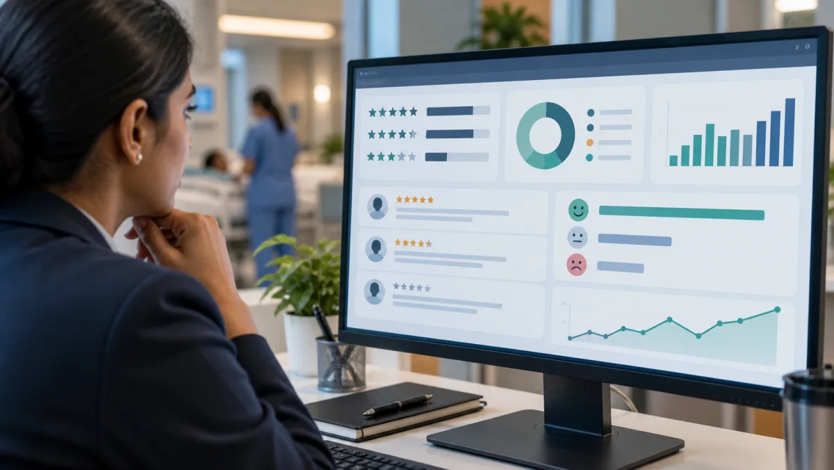 Hospital review management and online reputation monitoring for healthcare brands