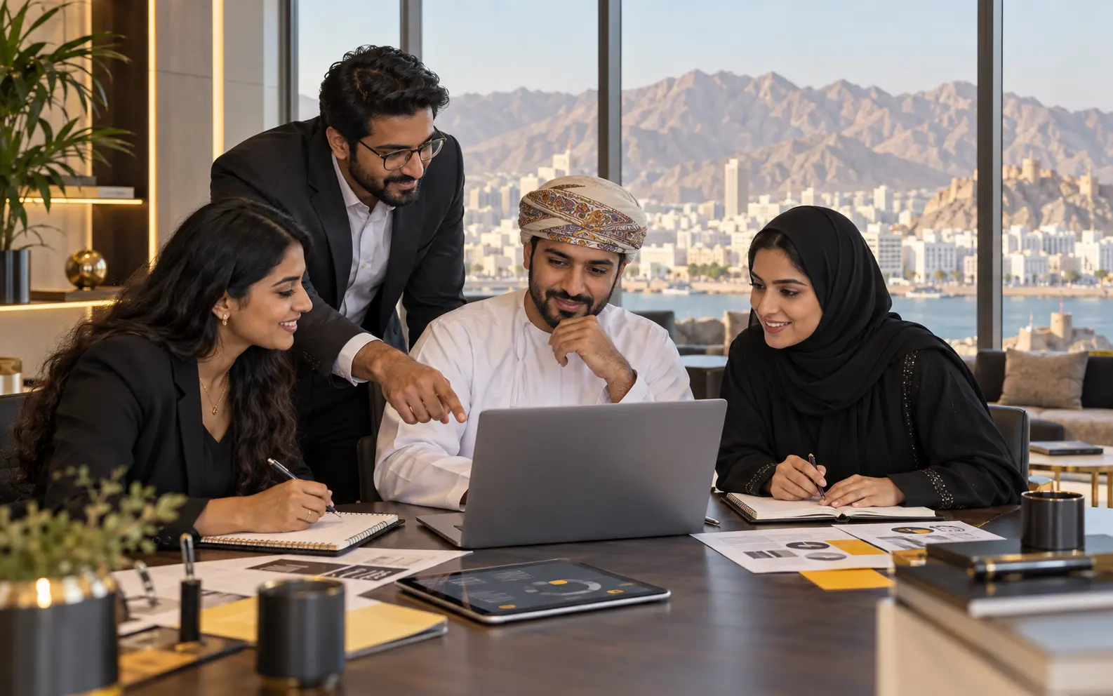 Oman and India digital specialists planning a connected marketing programme