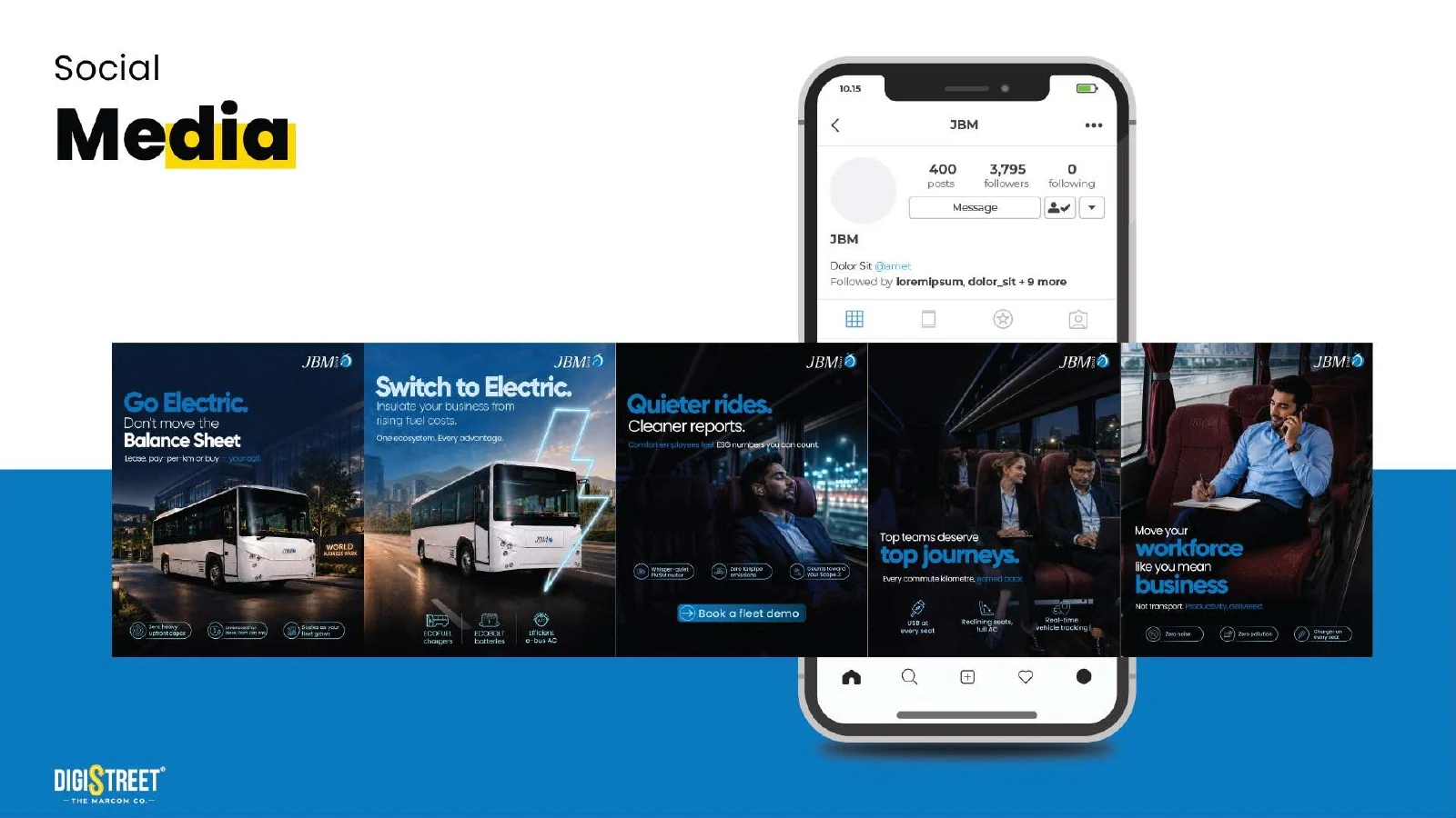JBM Group social media campaign by DigiStreet Media