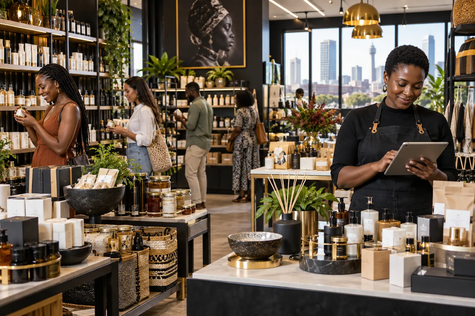 Johannesburg ecommerce and retail digital marketing concept