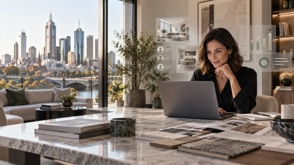 Lead-based campaigns for interior design studios in Melbourne