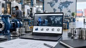 Manufacturer website design for industrial exporters in Coimbatore