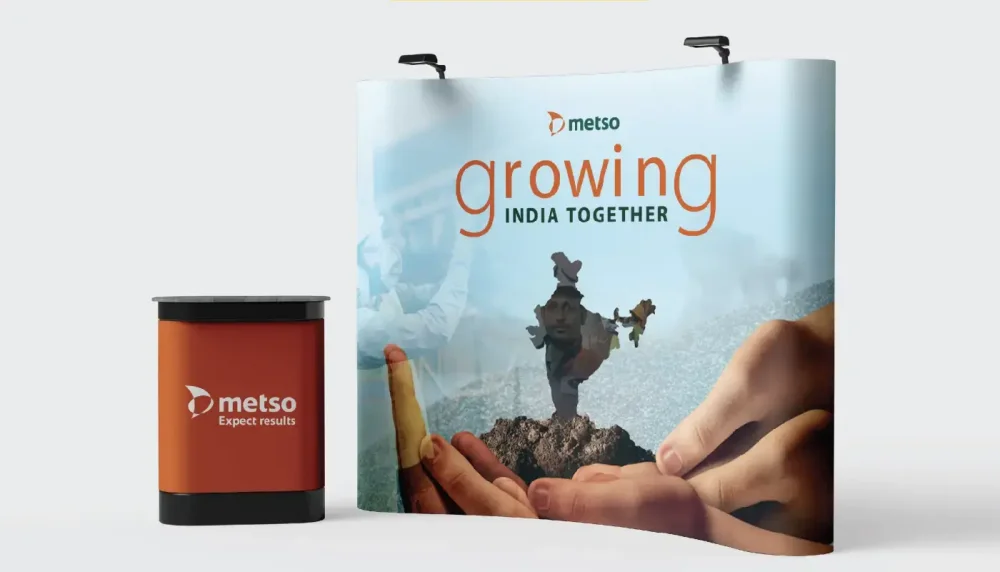 Metso b2b creative from DigiStreet Media’s client portfolio