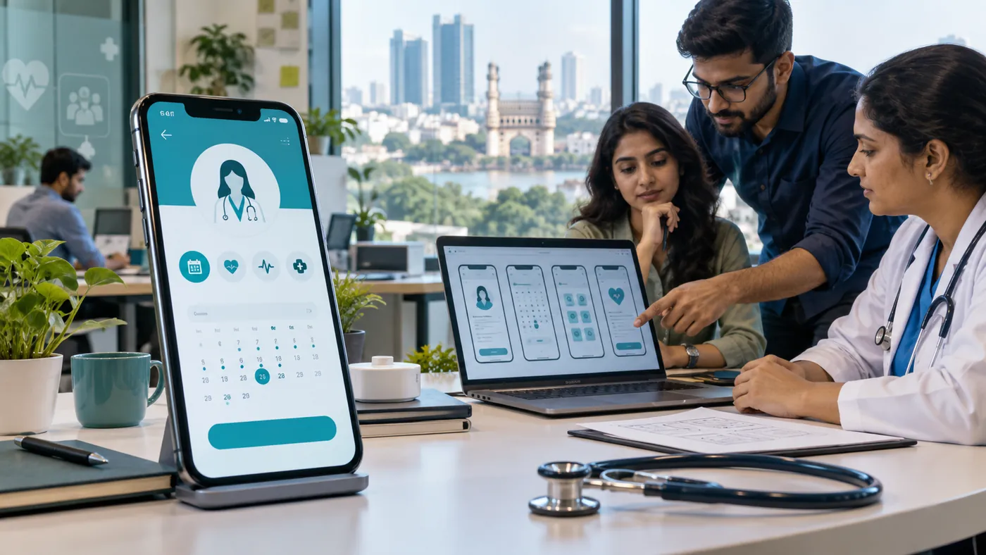 Mobile app development for healthcare startups in Hyderabad