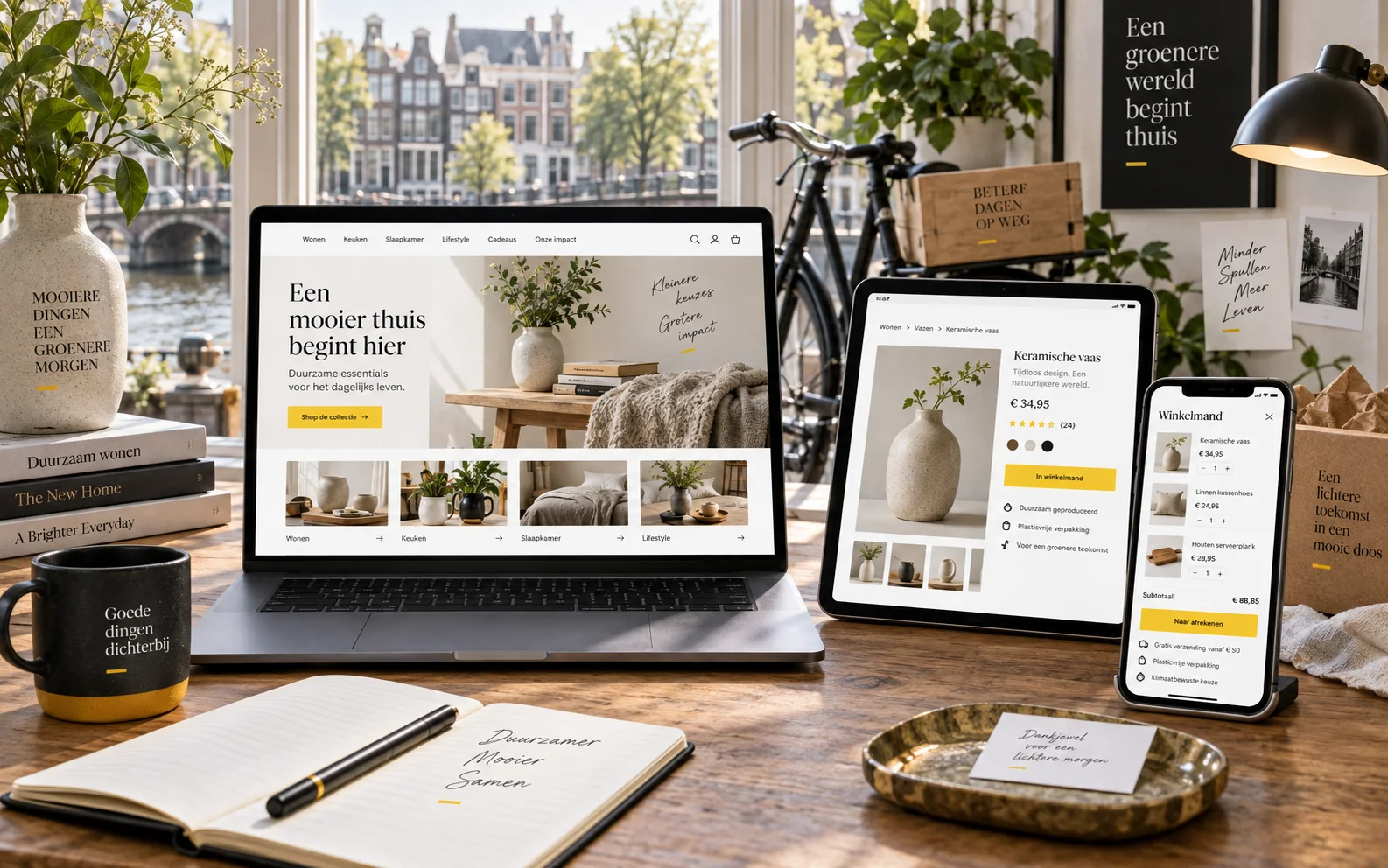 Sustainable ecommerce experience digital work relevant to the Netherlands businesses