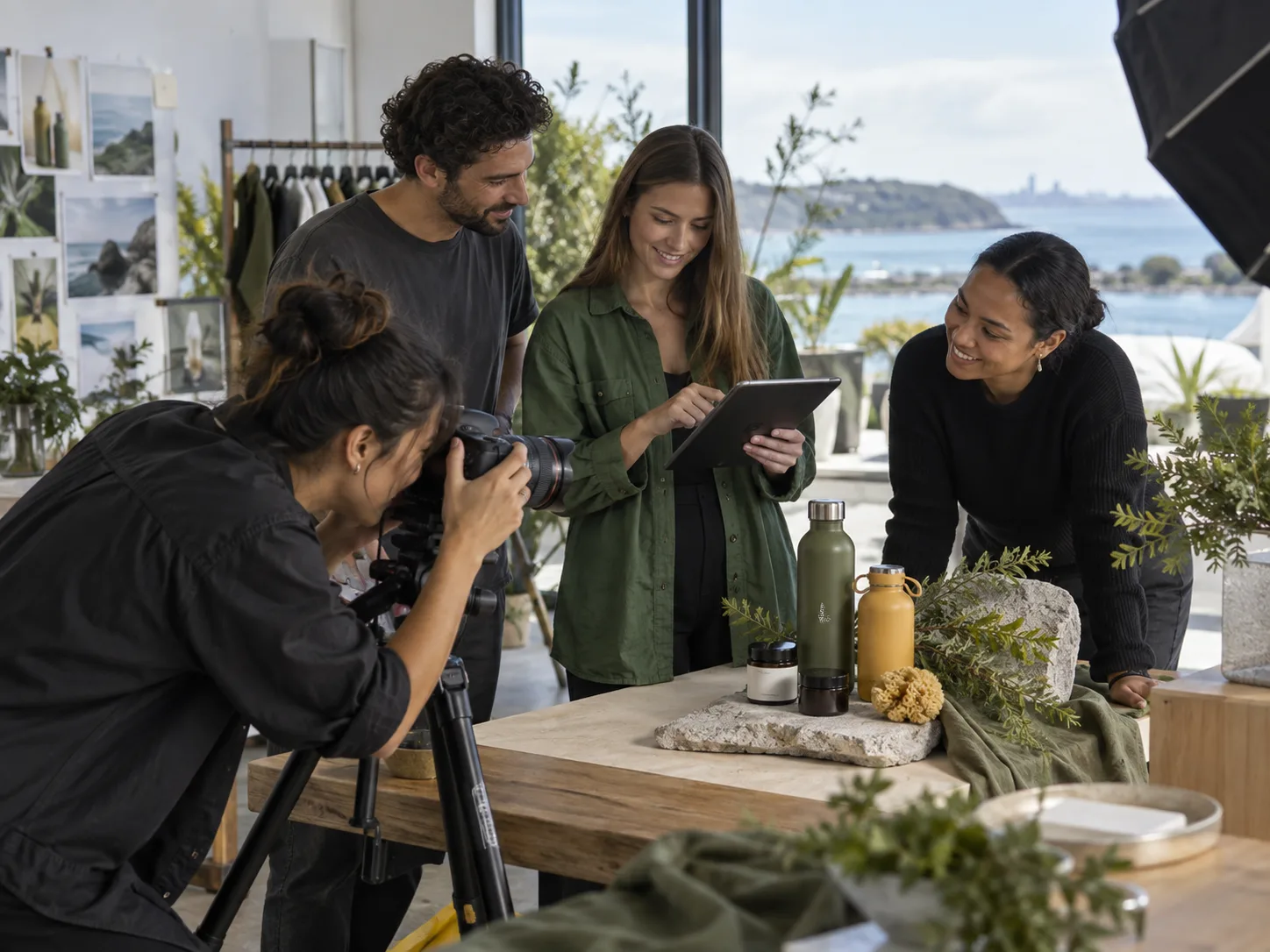 New Zealand creative team producing lifestyle ecommerce content in Auckland