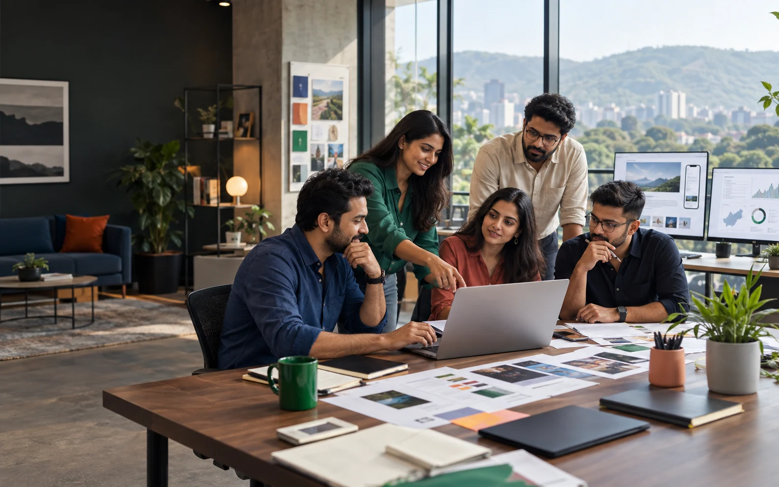 Pune digital marketing agency team planning SaaS, mobile app and B2B growth programmes