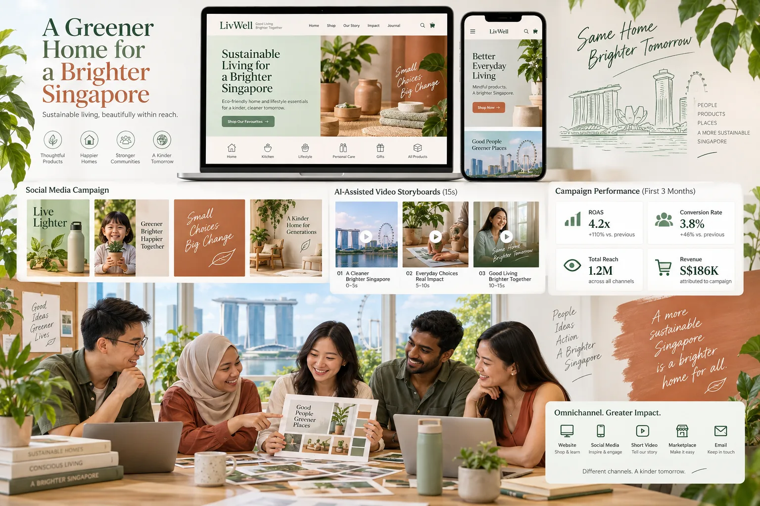 Sustainable retail growth system digital work relevant to Singapore businesses