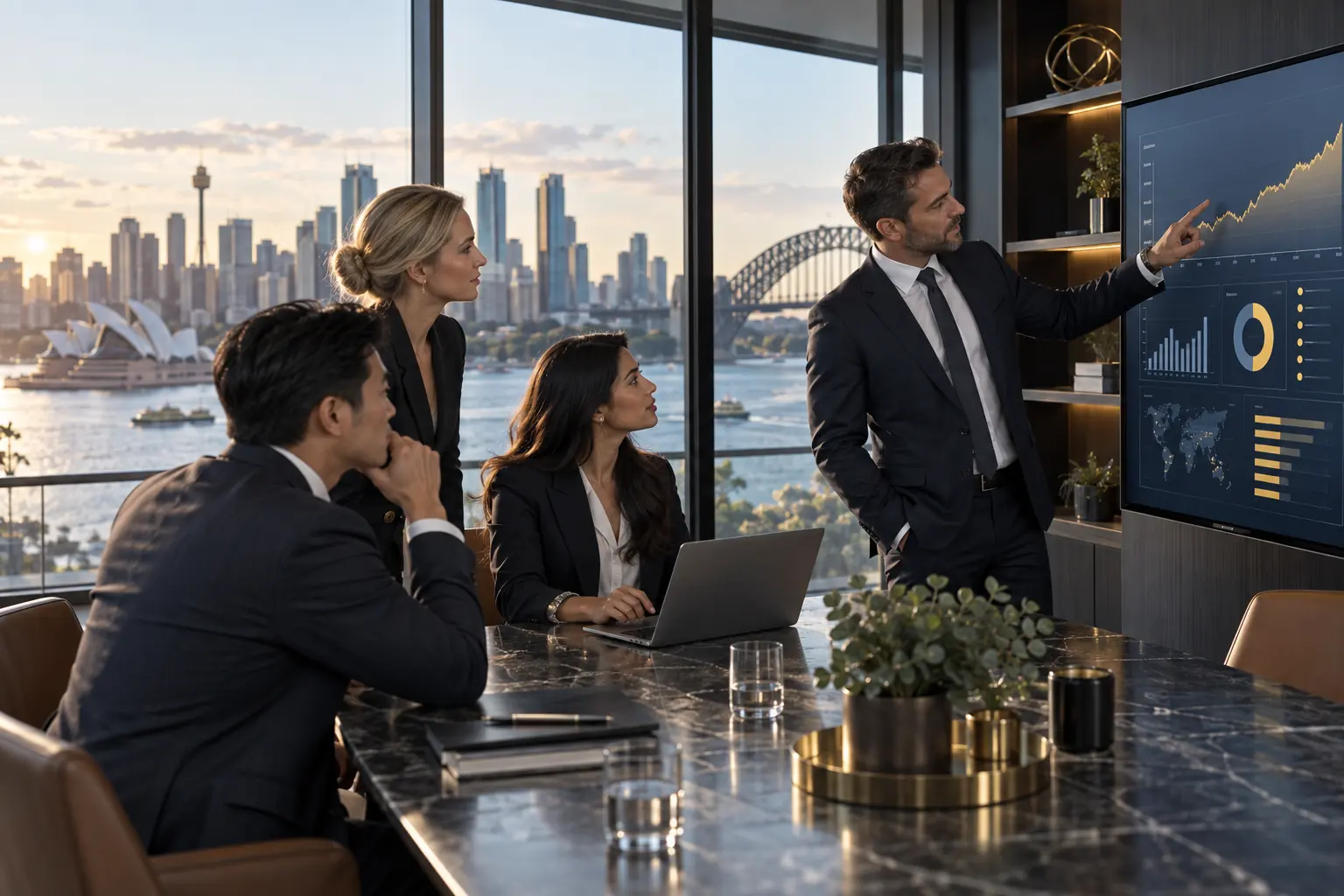 Sydney fintech and professional services digital marketing team