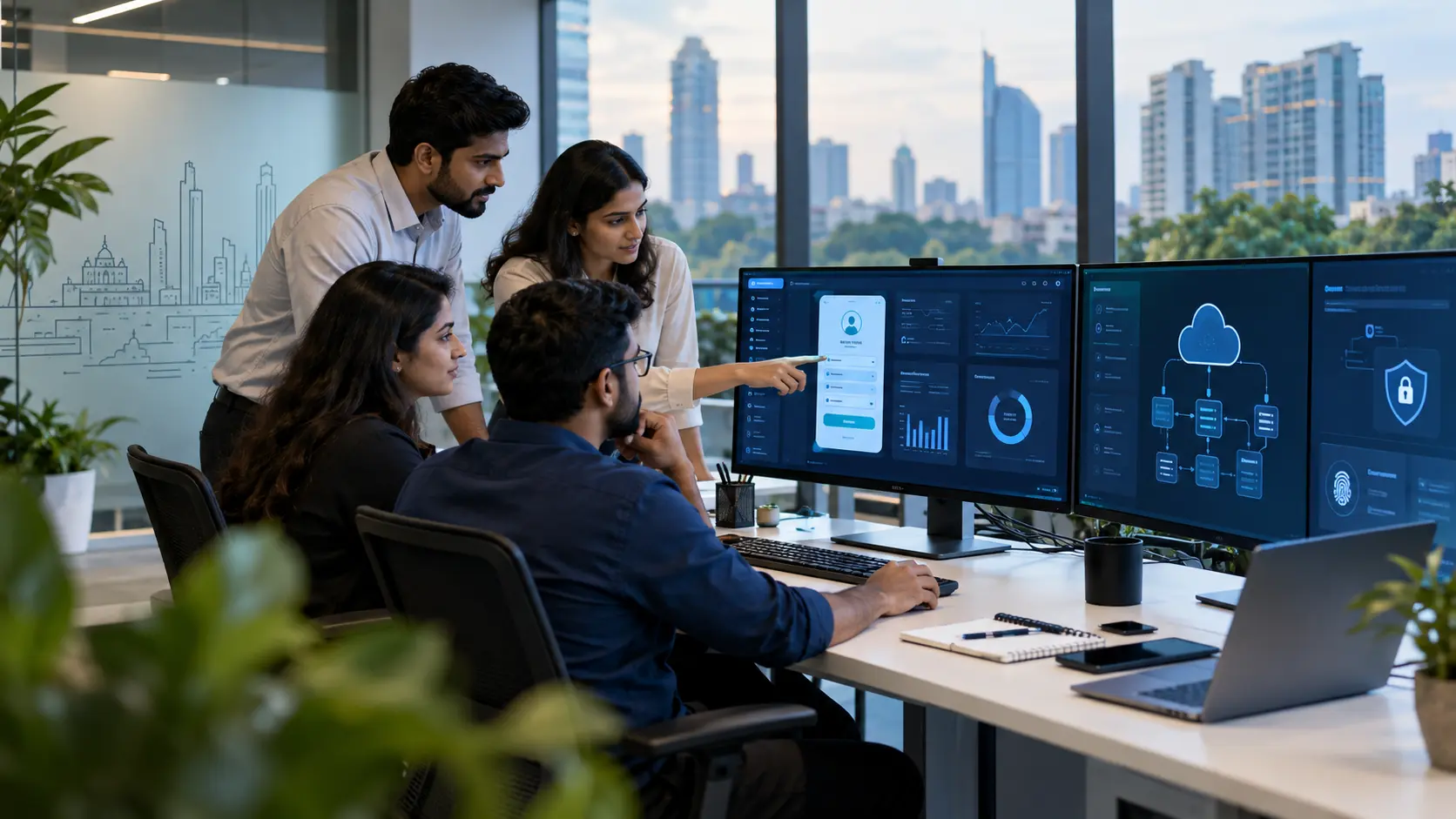 Web app development for fintech startups in Bangalore
