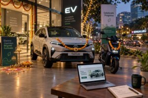 EV dealership marketing in Bangalore for the festive buying season