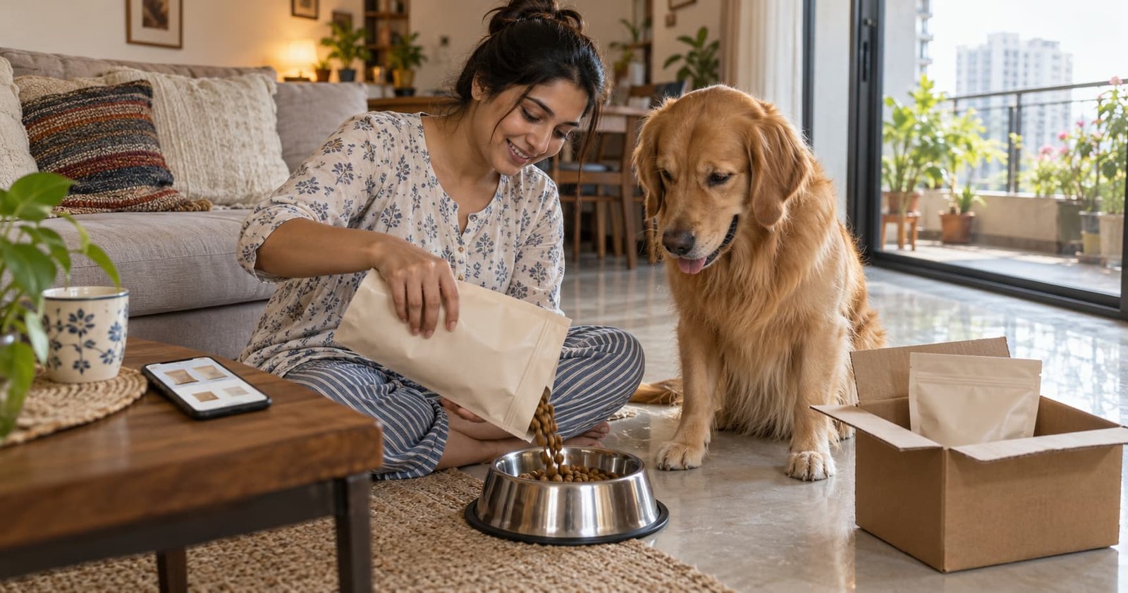 erformance marketing for pet food brands in India
