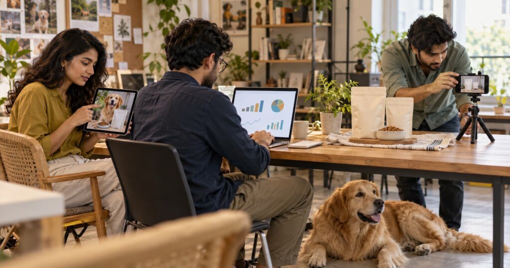 Pet food marketing