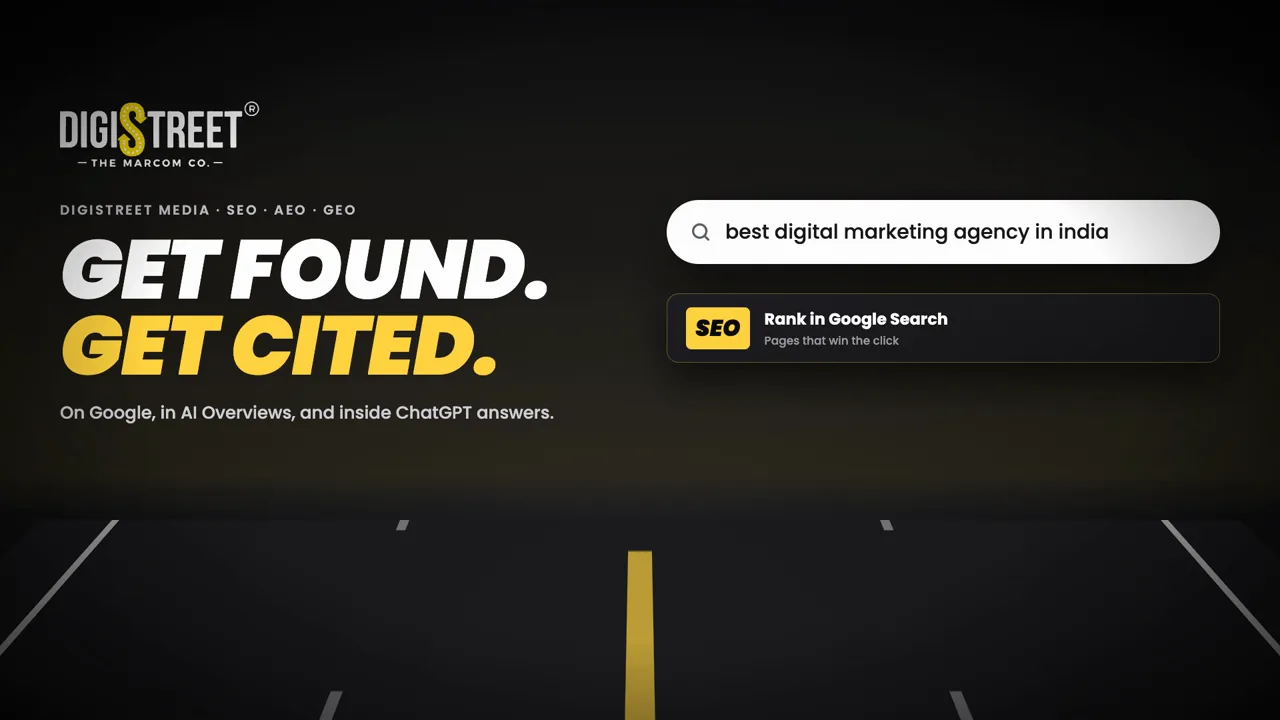 DigiStreet Media SEO, AEO and GEO film 2026, poster frame