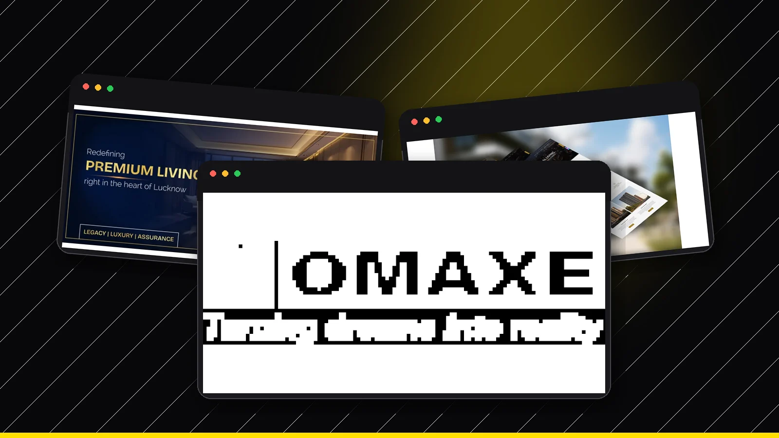 Omaxe, Jashn Realty, Aurum Alumni real DigiStreet client work