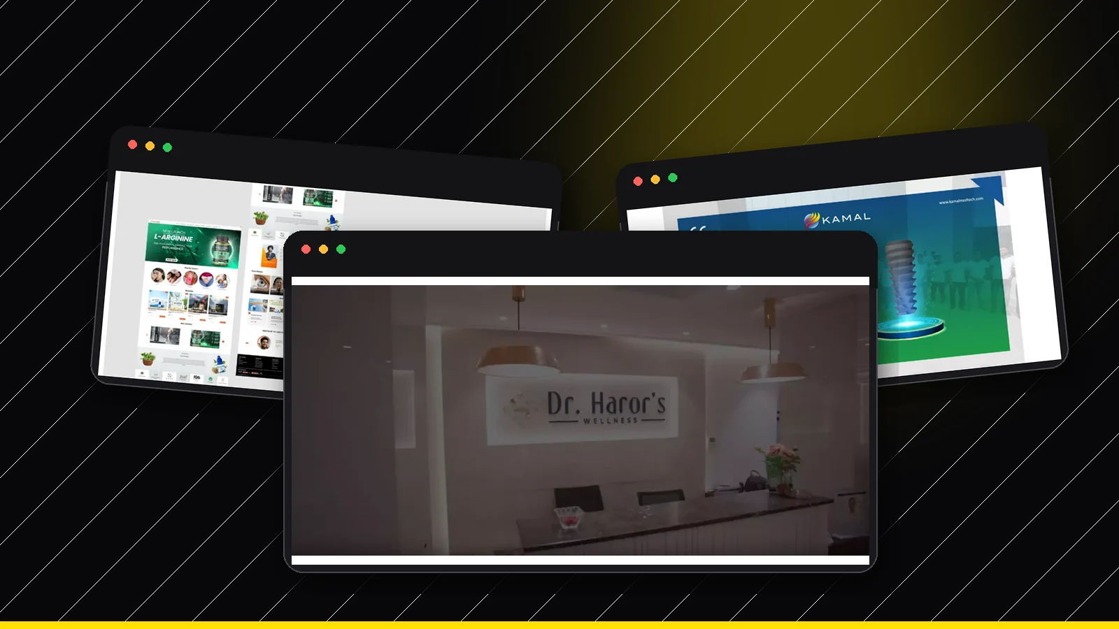 Dr. Haror’s Wellness, Jagat Pharma, Kamal Medtech real DigiStreet client work