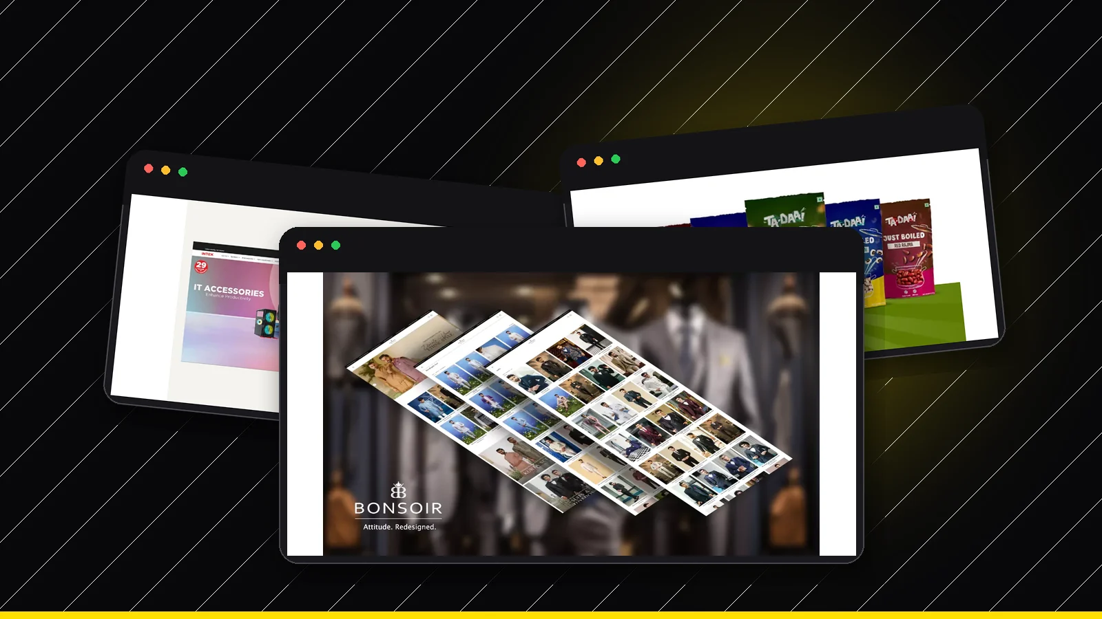Bonsoir, Intex, Tadaa real DigiStreet client work