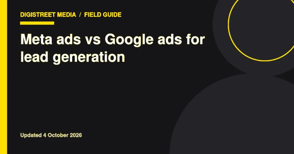 Meta ads vs Google ads for lead generation featured image