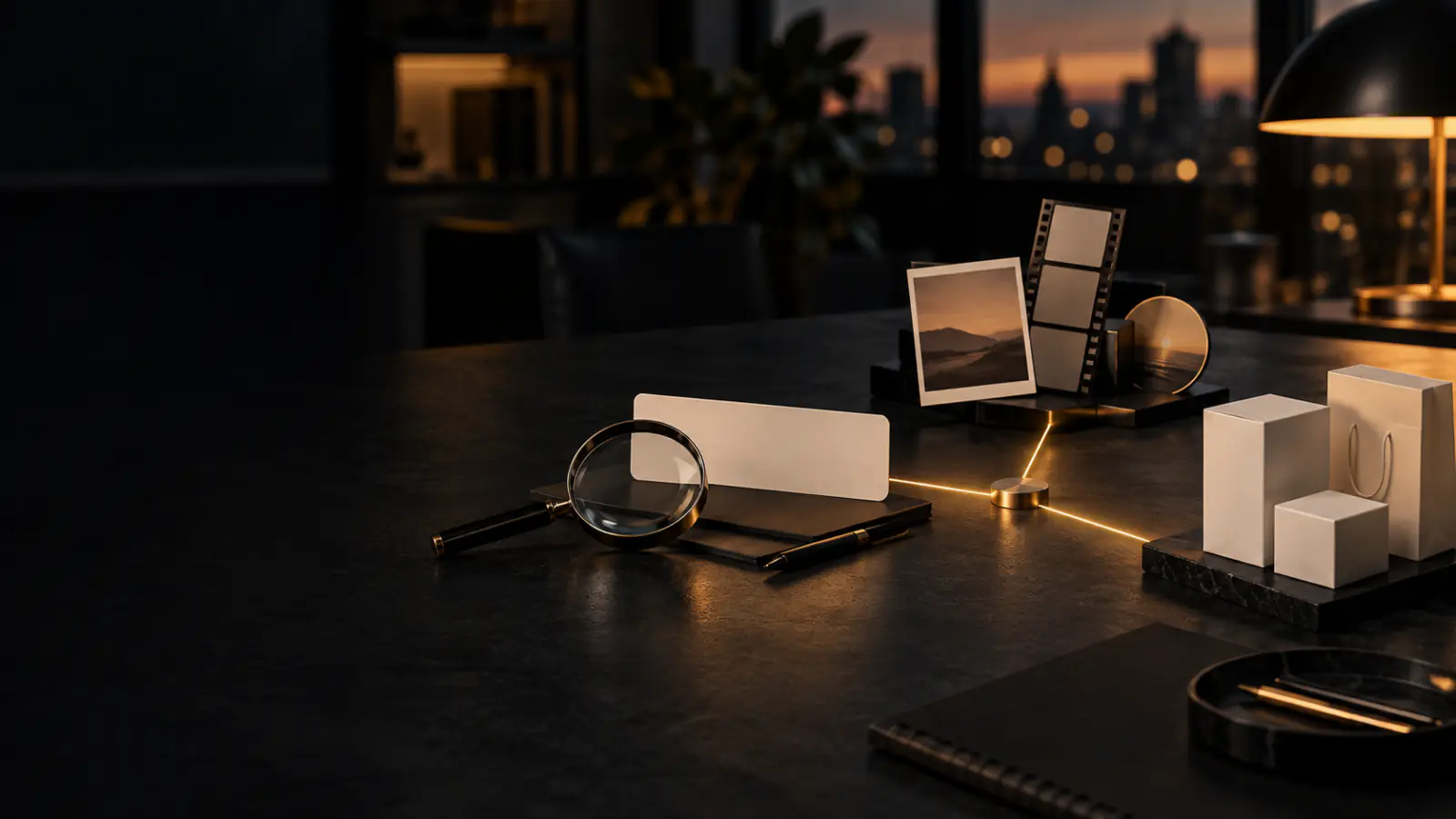 Paid media plan connecting search, social and shopping campaign cards