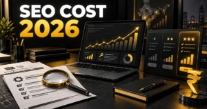 SEO cost in India 2026 with search analytics, technical audit and package comparison