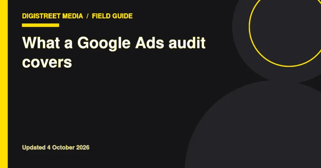 What a Google Ads audit covers featured image