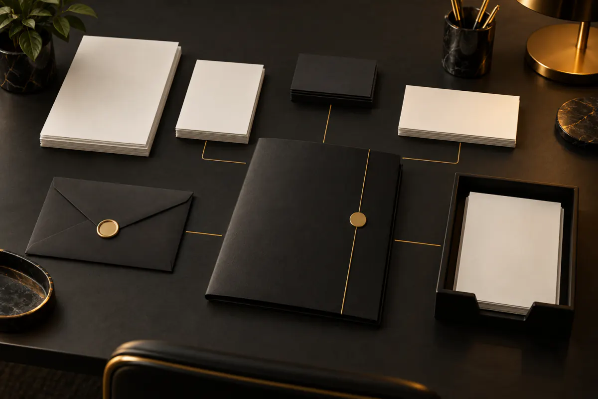 SEO delivery review desk with page, citation and enquiry cards